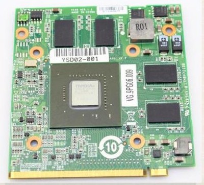nVIDIA GeForce 9600M GT 1GB DDR2 G96-630-C1 MXM II VGA Graphic C